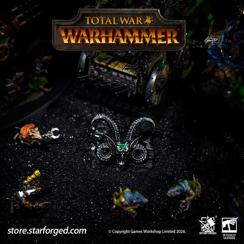 Total War III Warhammer Emblem of the Horned Rat Pin Badge Skaven Faction Race Badge Emblem