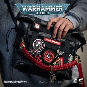 Starforged Warhammer 40K Space Marins Astartes Tatical Bike Travel Bag