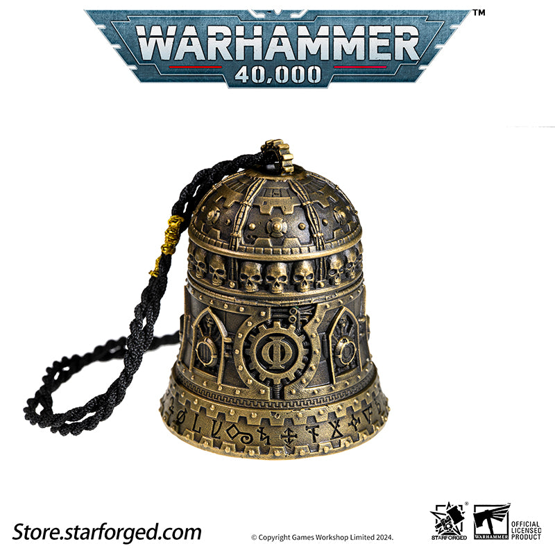 Starforged Warhammer 40K Domination Bell of Ominissah Adeptus Mechanicus Copper Pendant Other