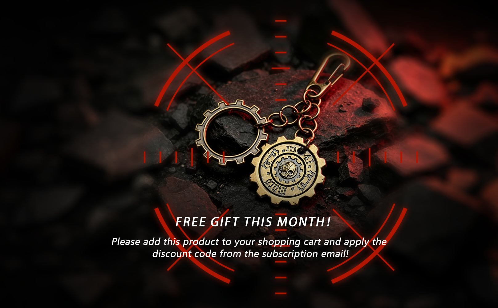 Starforged Warhammer 40K Adeptus Mechanicus Machina Opus Keychain