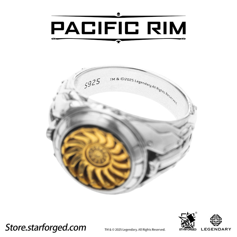Starforged Pacific Rim Arc-9 Reactor – Pacific Rim Themed Ring Men's Jewelry Accessories Gift Official License Gipsy Danger, also known as "Gypsy Crisis," is a third-generation Jaeger constructed in Alaska, USA, and operated under the banner of the United States of America. As the protagonist Jaeger in Pacific Rim, it was one of the final four Jaegers to participate in the Battle of Hong Kong and the mission to destroy the Breach.Gipsy Danger stands broad-shouldered and moves into combat with the confident 