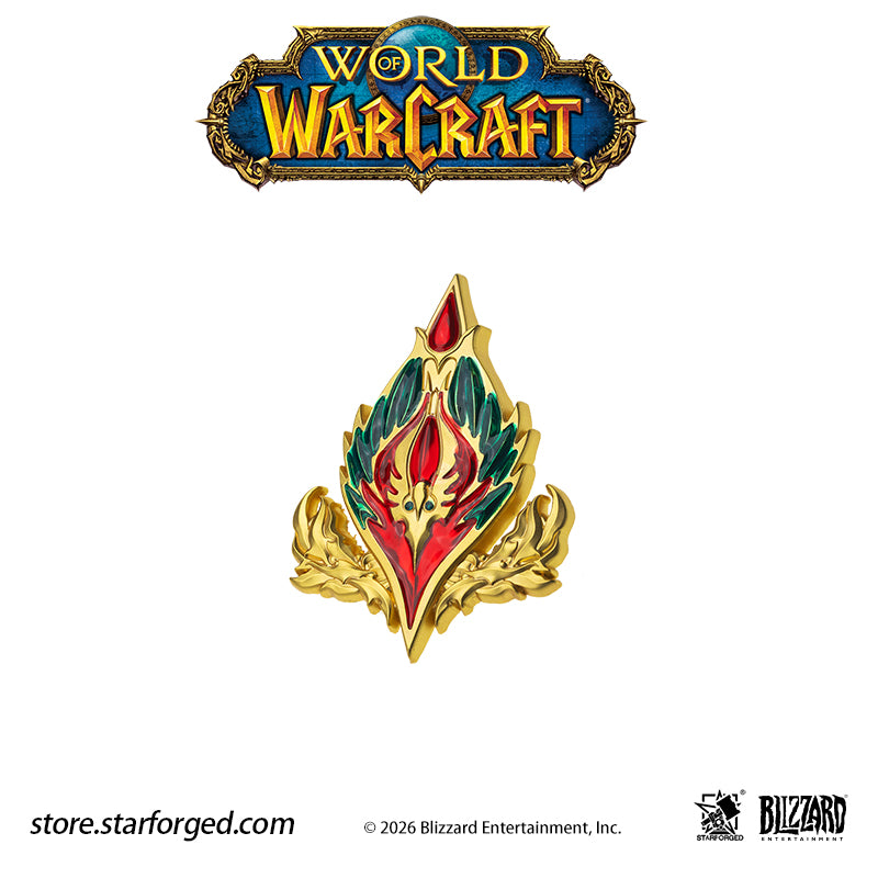 STARFORGED World of Warcraft Faction Badges | Men's Fashion Accessories | Officially Authorized | WOW Gifts