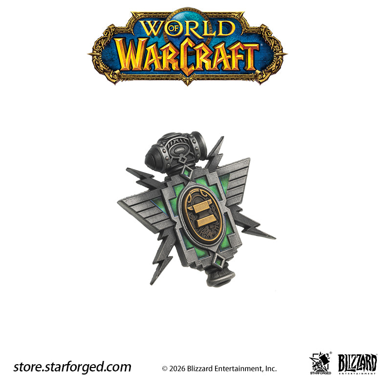 STARFORGED World of Warcraft Faction Badges | Men's Fashion Accessories | Officially Authorized | WOW Gifts