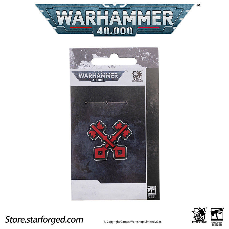 Starforged Warhammer 40K Adepta Sororitas Defenders of Terra Honor Patch Collection Men's Gift Accessories
