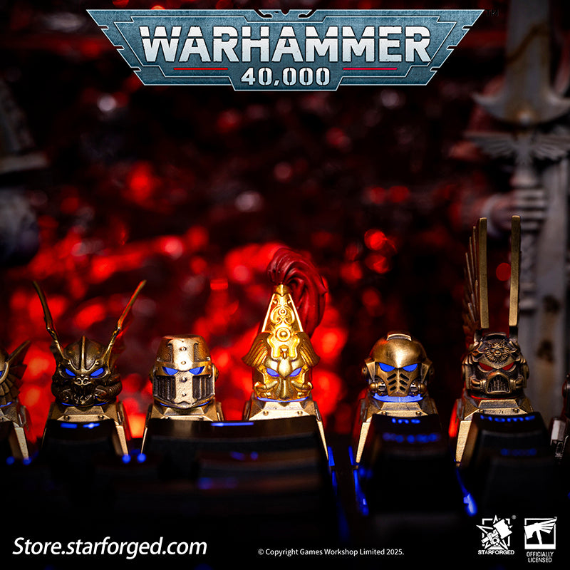 Starforged Warhammer 40K Space Marine Keycaps Keyboard Cap Birthday Gift Other