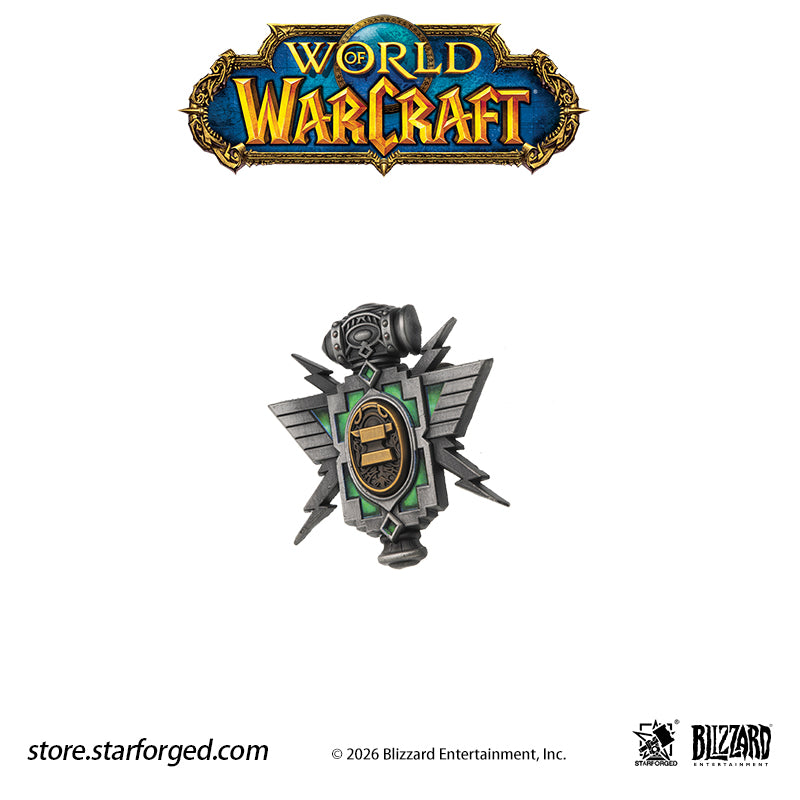 STARFORGED World of Warcraft Faction Badges | Men's Fashion Accessories | Officially Authorized | WOW Gifts