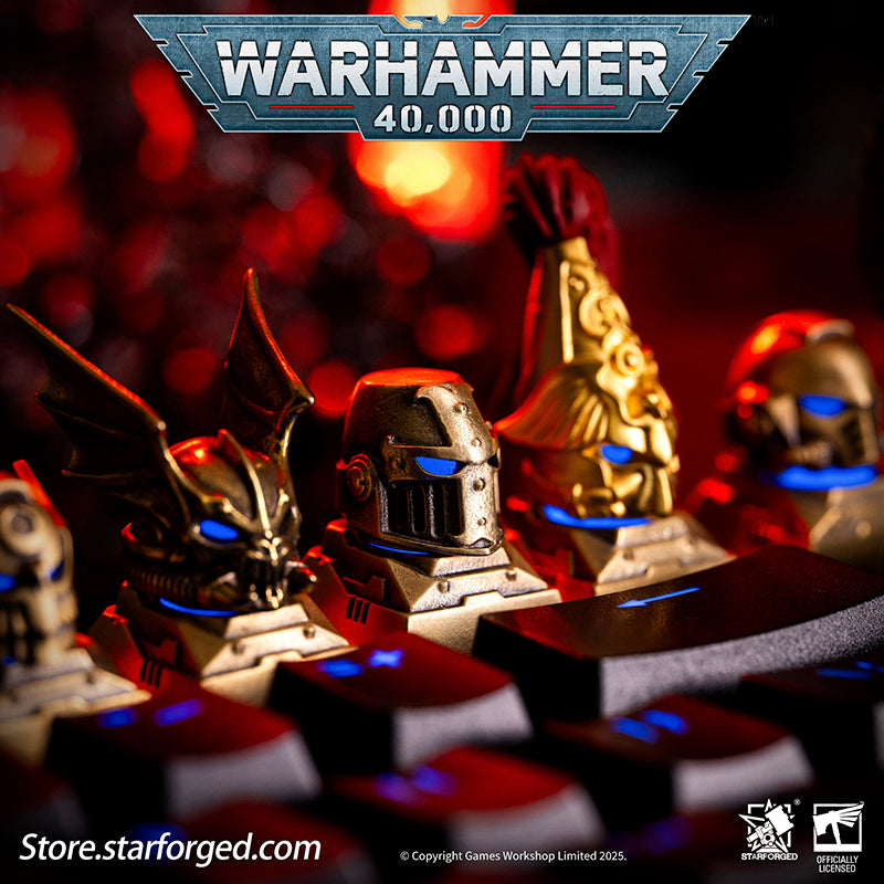 Starforged Warhammer 40K Space Marine Keycaps Keyboard Cap Birthday Gift Other