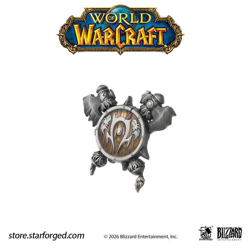 STARFORGED World of Warcraft Faction Badges | Men's Fashion Accessories | Officially Authorized | WOW Gifts