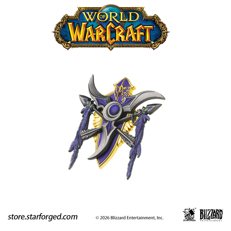 STARFORGED World of Warcraft Faction Badges | Men's Fashion Accessories | Officially Authorized | WOW Gifts