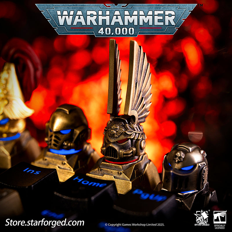 Starforged Warhammer 40K Space Marine Keycaps Keyboard Cap Birthday Gift Other
