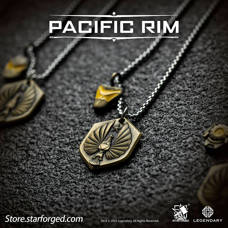 Starforged Pacific Rim “PPDC” Themed Pendant Men's Jewelry Accessories