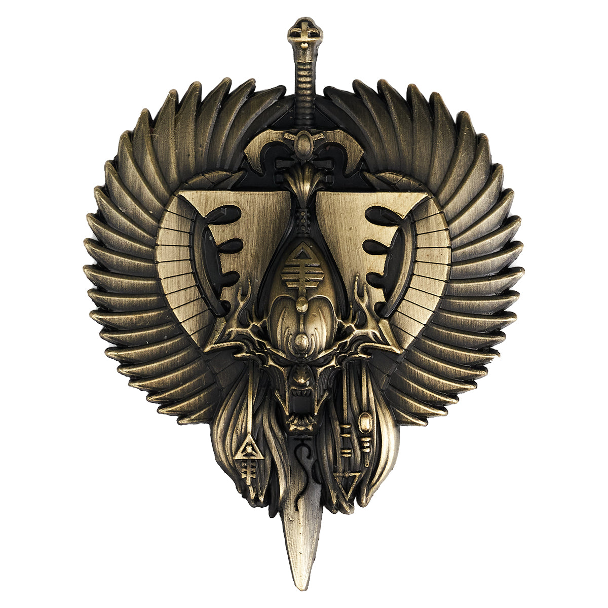 Starforged  Bloody Handed God  Khaine Pin Badge Aeldari Eldar Warhammer 40K Men's Pendant