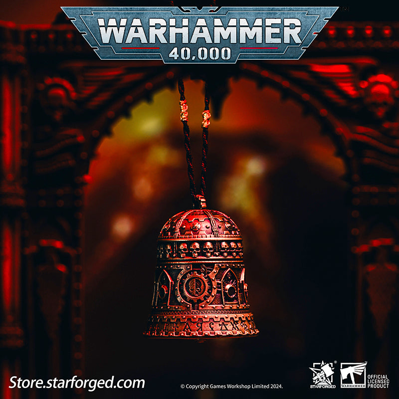 Starforged Warhammer 40K Domination Bell of Ominissah Adeptus Mechanicus Copper Pendant Other