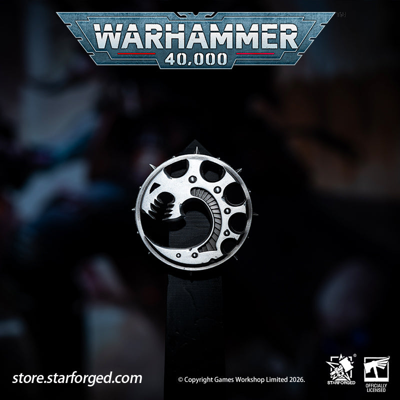 Warhammer 40K Mark of Brood Brothers Pin Badge Dragon Brooch Starforged "Brood Brothers" is the name given by a Genestealer Cult's members to normal Humans who have been infected with the xenos genetic material of a Genestealer Patriarch through its ovipositor. This infection makes these people members of the cult's collective psychic Broodmind as well as the potential parents of a new generation of Genestealer hybrids.