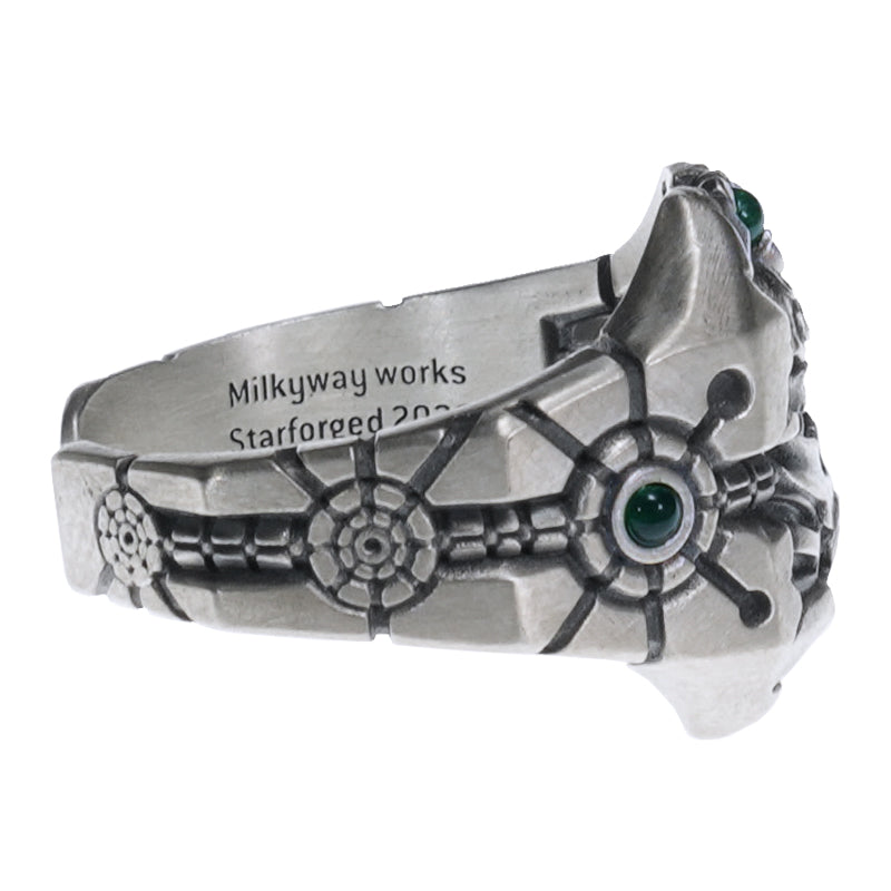 Starforged Mark of Phaeron Warhammer  40K  Men‘s Sterling Silver Ring WH40