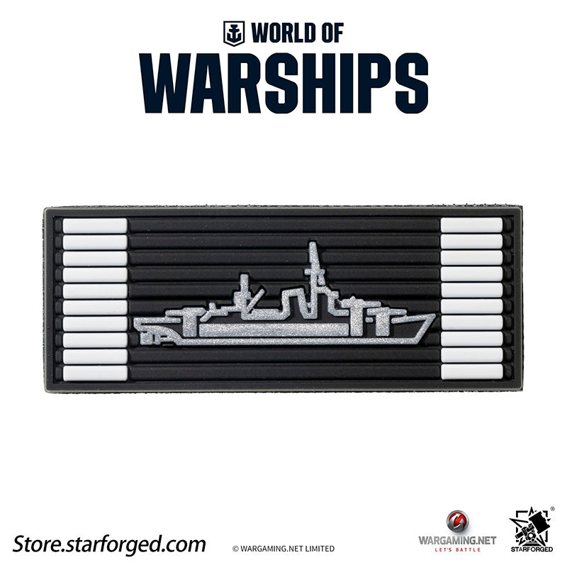 Starforged World of Warships  Game Damage Counting Logo Velcro Men's Accessories Other