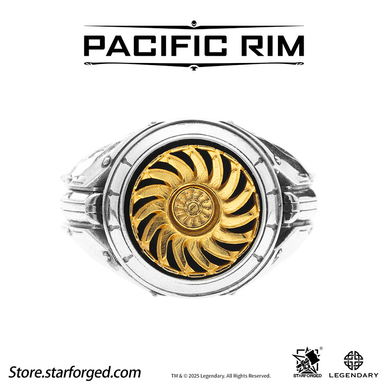 Starforged Pacific Rim Arc-9 Reactor – Pacific Rim Themed Ring Men's Jewelry Accessories Gift Official License Gipsy Danger, also known as "Gypsy Crisis," is a third-generation Jaeger constructed in Alaska, USA, and operated under the banner of the United States of America. As the protagonist Jaeger in Pacific Rim, it was one of the final four Jaegers to participate in the Battle of Hong Kong and the mission to destroy the Breach.Gipsy Danger stands broad-shouldered and moves into combat with the confident 