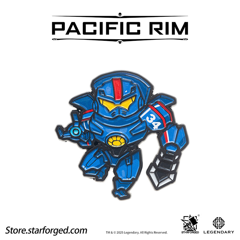 Starforged Pacific Rim Refrigerator Magnet Set Men's Accessories Official License Deep beneath the Pacific Ocean, a cross-dimensional rift known as the "Breach" appeared, connecting our world to a parallel universe. From its depths emerged the first Kaiju—a colossal creature that rose from the sea and laid waste to San Francisco and surrounding coastal cities. Humanity’s conventional military efforts to stop the monster ended in failure, and though the Kaiju was eventually killed with a nuclear strike, the 