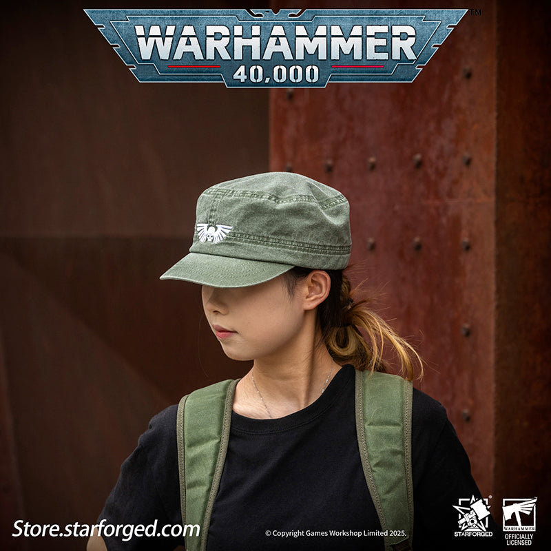 Starforged Warhammer 40K Religious Scions——Astra Militarum Tactics Cap Men's Fashion Clothes