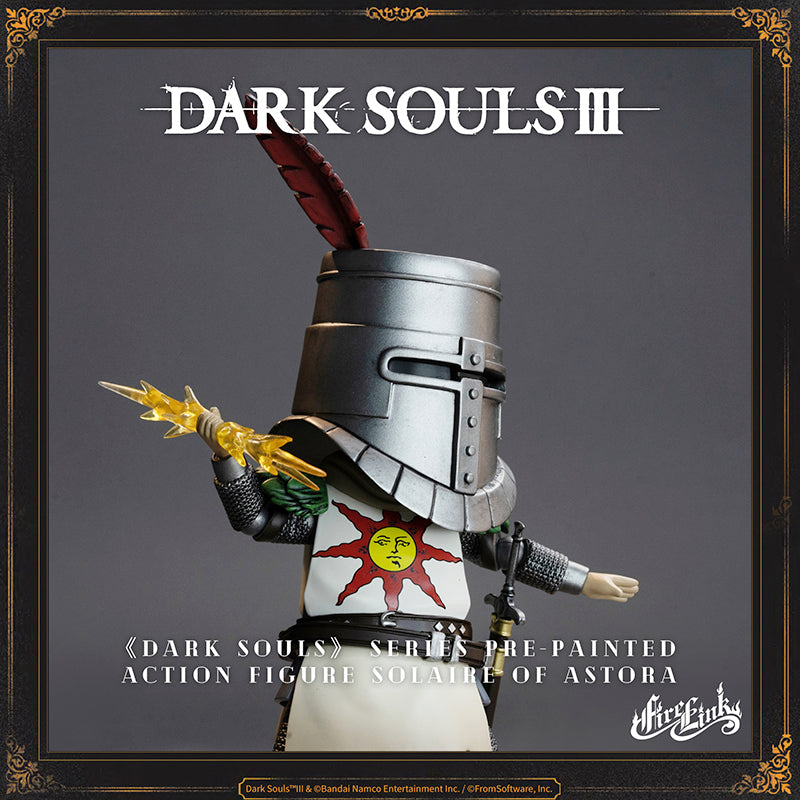 Starforged  DARK SOULS Solaire of Astora Game Character Figures Statue Model Bandai authorized