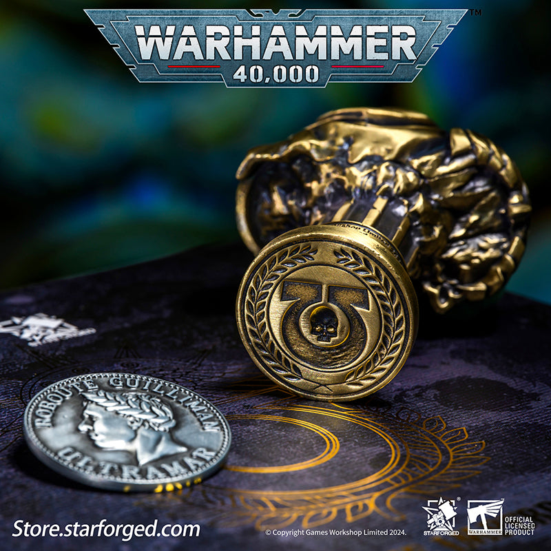 Starforged Seal of the Imperial Regent Roboute Guilliman Busts