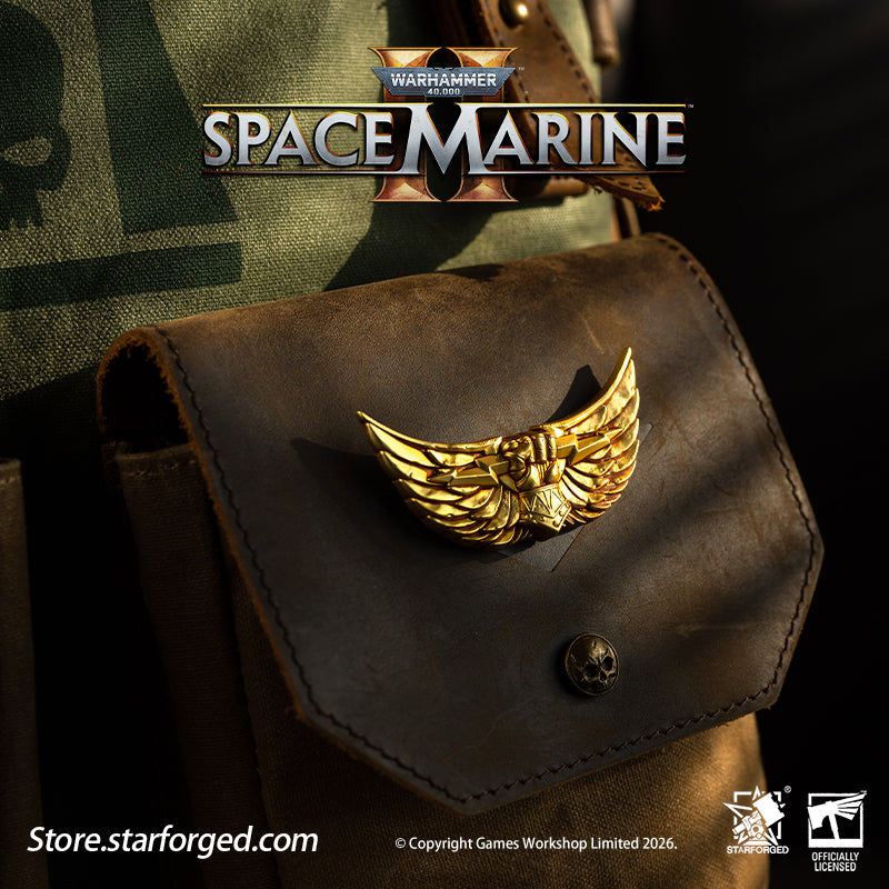 Starforged Warhammer 40K Space Marines Imperial Fist Imperalis Pin Badge Men's Fashion Jewelry Warhammer Mens Gifts The Imperial Fists were the VII Legion of the twenty original Space Marine Legions, the sons of the Primarch Rogal Dorn. They were one of the nine legions which remained loyal during the Horus Heresy, after which it was reorganised according to the Codex Astartes and divided into Chapters.&nbsp;  "Primarch-Progenitor, to your glory and the glory of him on earth!"