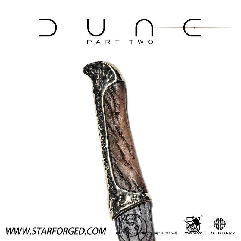 Starforged Dune II  Sandworm Teeth Crysknife Atreides Movie Peripheral Props Restored to Original Authorized Version Other