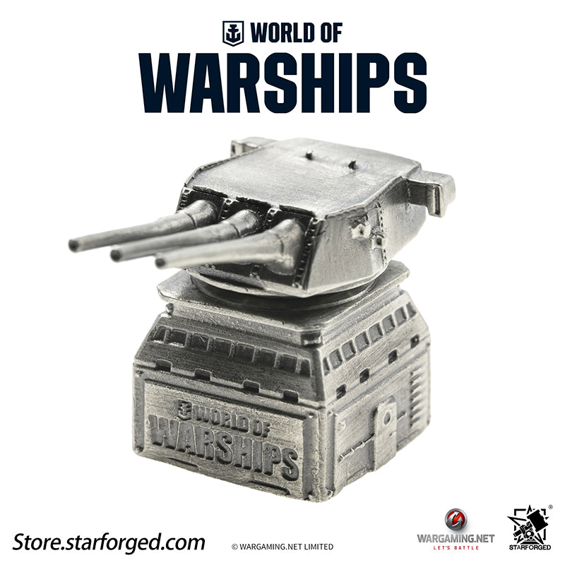 Starforged World of Warships Armament Turret Keyboard Keycaps Game Peripherals Official Authorization