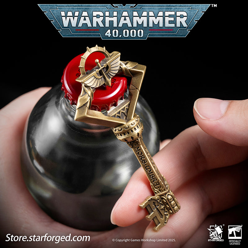 Starforged Warhammer 40K Space Marines Dark Angels Inner Circle Bottle Opener Men's Fashion Jewelry Within the First Legion, there exist many independent knightly orders, each dedicated to a unique method of warfare. The Inner Circle stands as the greatest example of these organizations. Its champions and most vital warriors are both the guardians of the secrets held by this body and the practitioners of the form of war they embody.Today's Inner Circle forms the core leadership of the Chapter. Deep within t