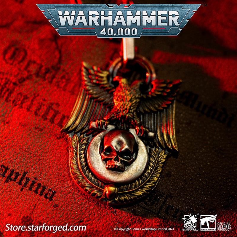 Starforged Warhammer 40K Macragge‘s Triumph Ultramarines Space Marines II Men's Necklace Christmas Gifts