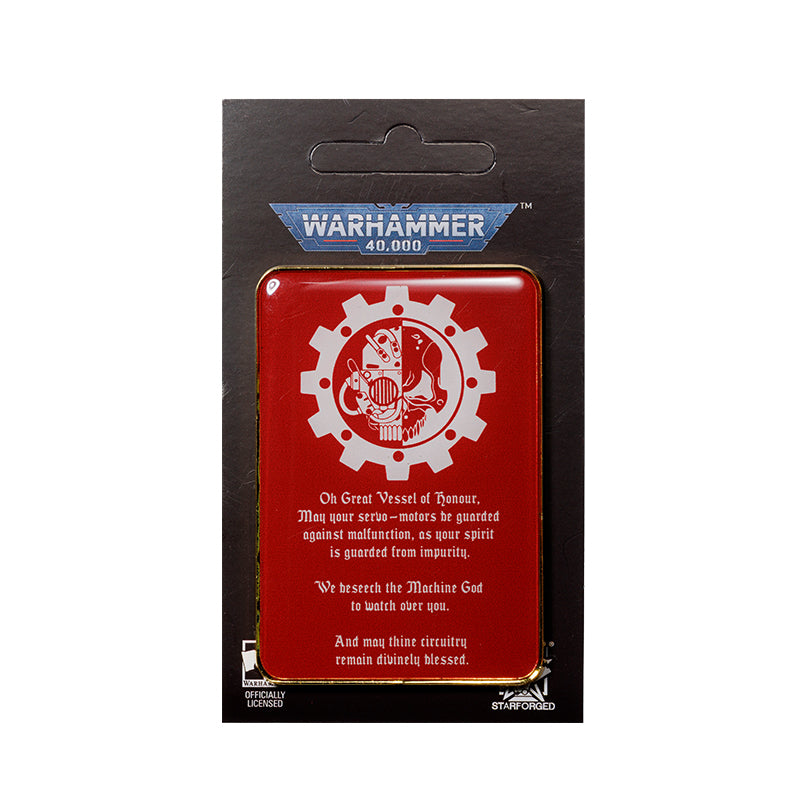 Starforged  Adeptus Mechanicus STC Pin Badge Refrigerator magnet Warhammer 40000 Brooch Other