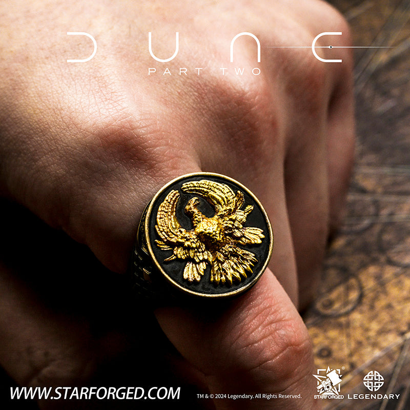 Starforged Dune II Paul Atreides Signet Ring of House Atreides The One ...