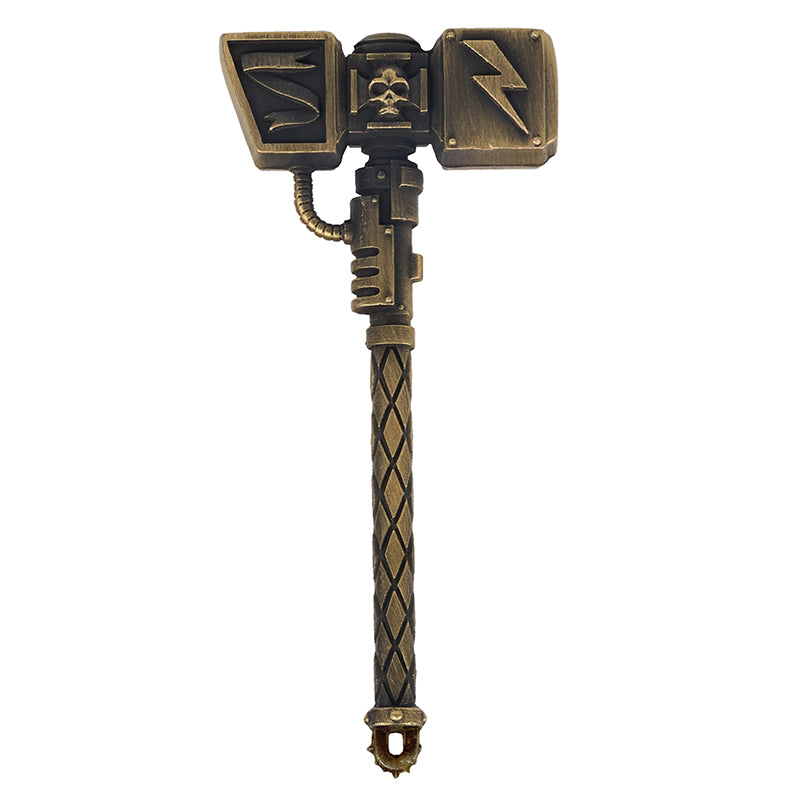Starforged Warhammer 40000 Thunder hammer & Thunderhead KeyChain Space Marines Astartes WH40 Jewelry