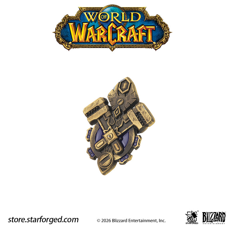 STARFORGED World of Warcraft Faction Badges | Men's Fashion Accessories | Officially Authorized | WOW Gifts