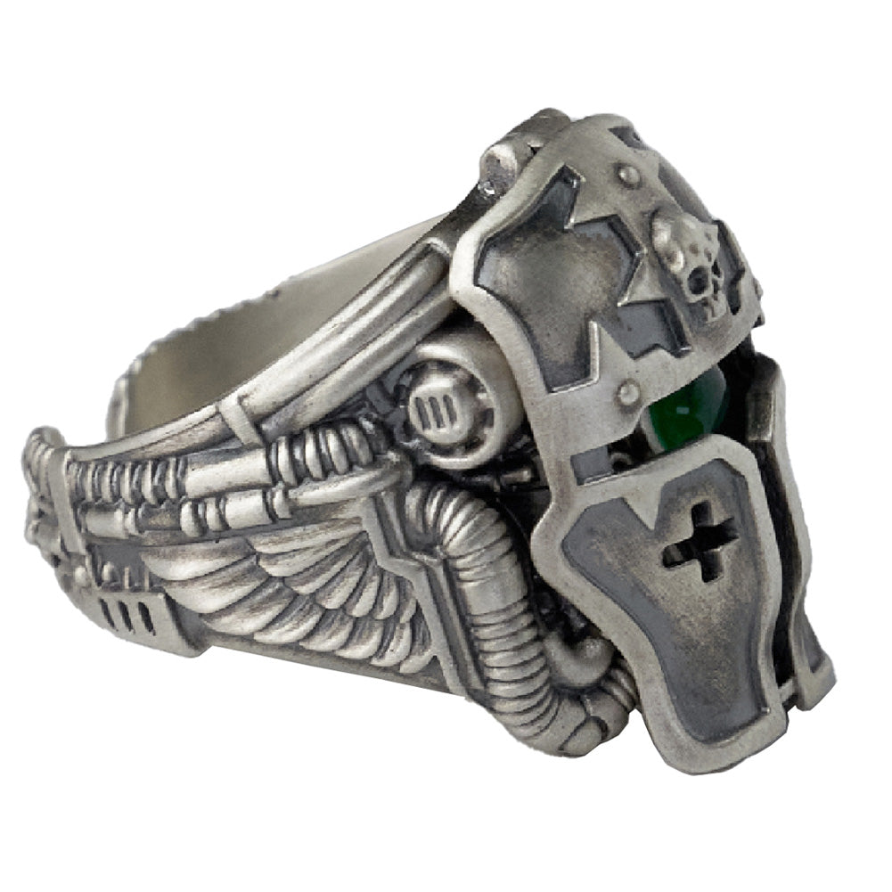 Warhammer 40K Questor Imperialis Helmring Adeptus Mechanicus Titan Culture Ring by Starforged