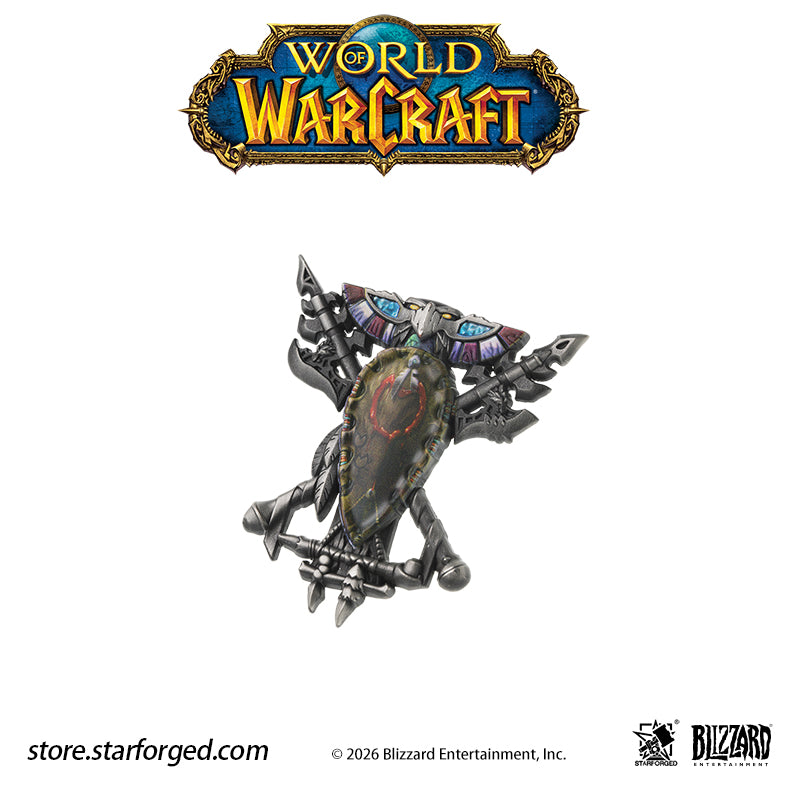 STARFORGED World of Warcraft Faction Badges | Men's Fashion Accessories | Officially Authorized | WOW Gifts