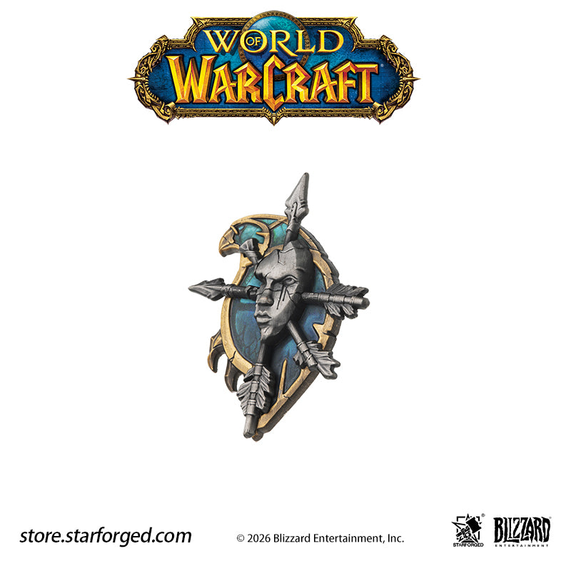 STARFORGED World of Warcraft Faction Badges | Men's Fashion Accessories | Officially Authorized | WOW Gifts