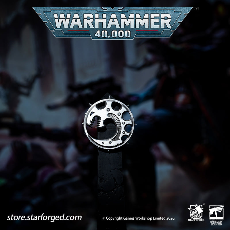 Warhammer 40K Mark of Brood Brothers Pin Badge Dragon Brooch Starforged "Brood Brothers" is the name given by a Genestealer Cult's members to normal Humans who have been infected with the xenos genetic material of a Genestealer Patriarch through its ovipositor. This infection makes these people members of the cult's collective psychic Broodmind as well as the potential parents of a new generation of Genestealer hybrids.