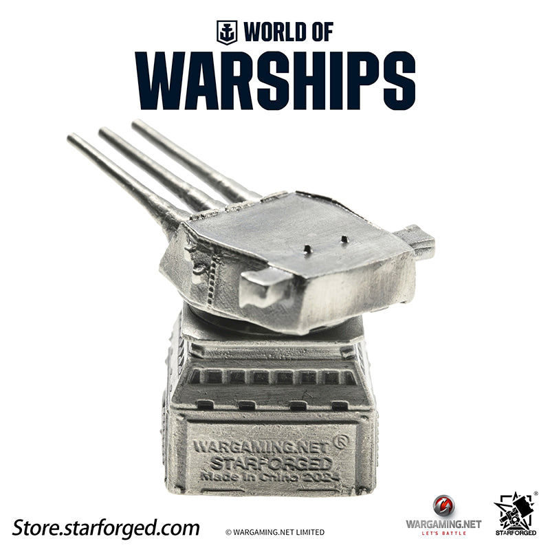 Starforged World of Warships Armament Turret Keyboard Keycaps Game Peripherals Official Authorization