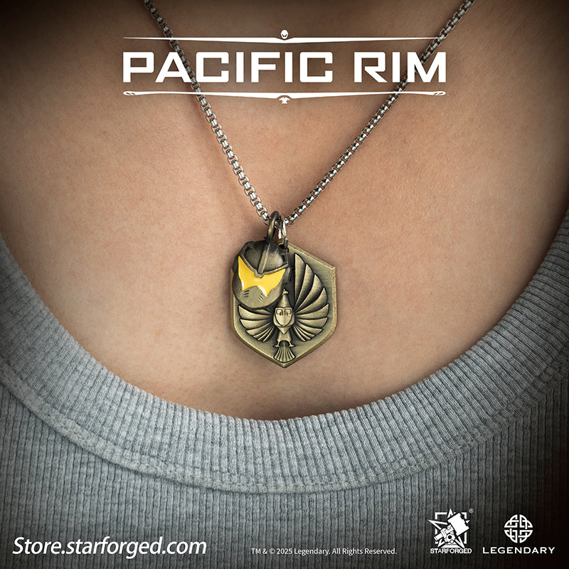 Starforged Pacific Rim “PPDC” Themed Pendant Men's Jewelry Accessories Movie Merchandise Officially Authorized