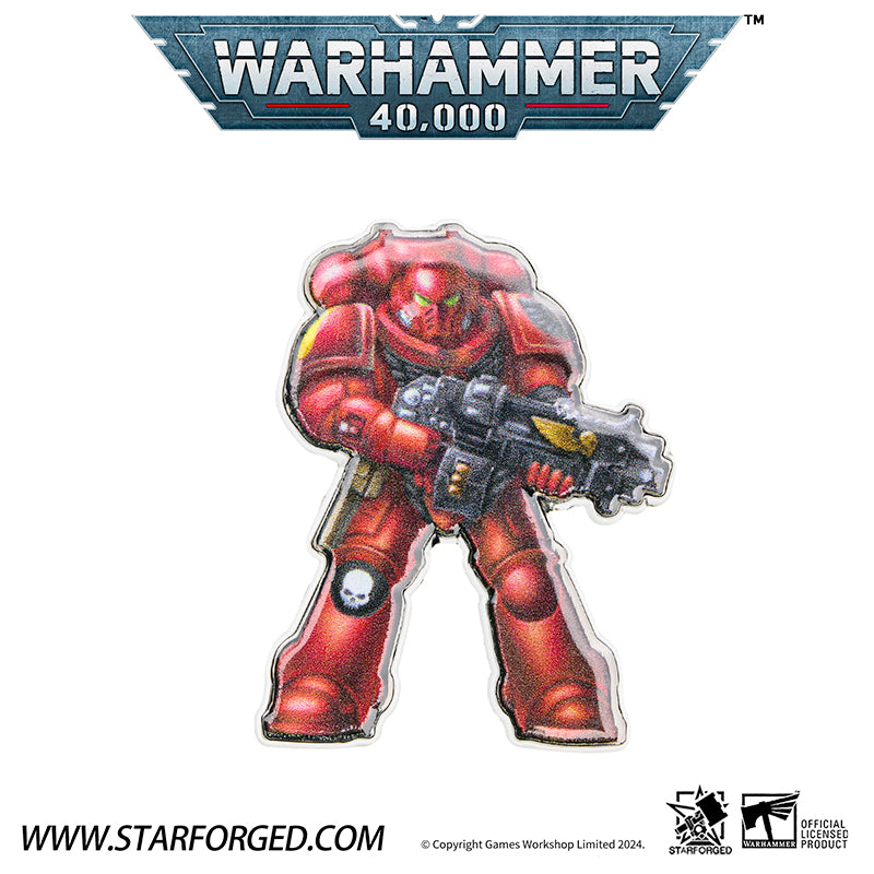 Starforged Warhammer 40K Primaris Space Marines PSM Chapter Pin Badge Refrigerator Magnet Other