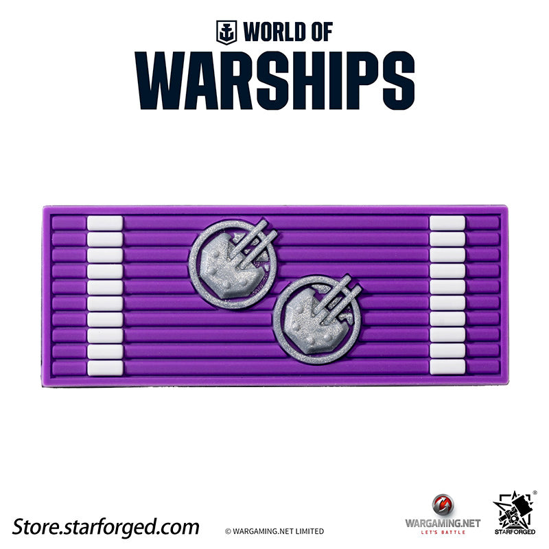 Starforged World of Warships  Game Damage Counting Logo Velcro Men's Accessories Other