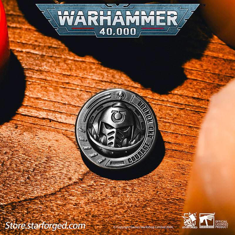 Warhammer 40K Ultramarine PAX Ultramar Collector Coin other Starforged