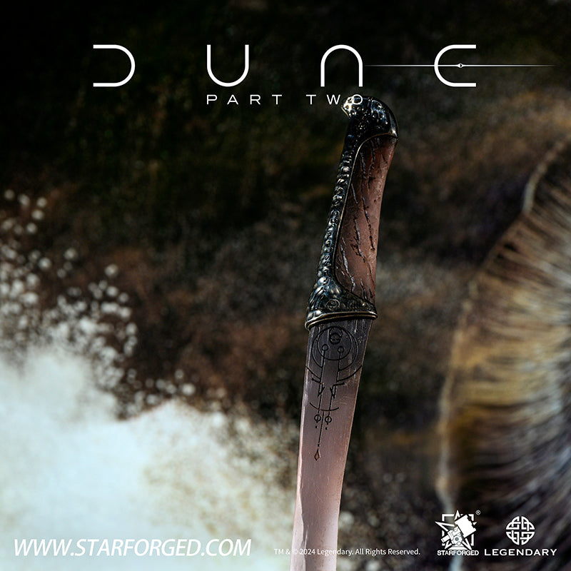 Starforged Dune II  Sandworm Teeth Crysknife Atreides Movie Peripheral Props Restored to Original Authorized Version Other