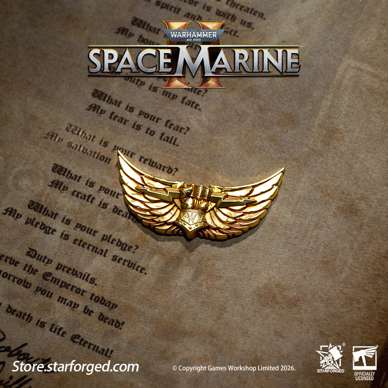 Starforged Warhammer 40K Space Marines Imperial Fist Imperalis Pin Badge Men's Fashion Jewelry Warhammer Mens Gifts The Imperial Fists were the VII Legion of the twenty original Space Marine Legions, the sons of the Primarch Rogal Dorn. They were one of the nine legions which remained loyal during the Horus Heresy, after which it was reorganised according to the Codex Astartes and divided into Chapters.&nbsp;  "Primarch-Progenitor, to your glory and the glory of him on earth!"