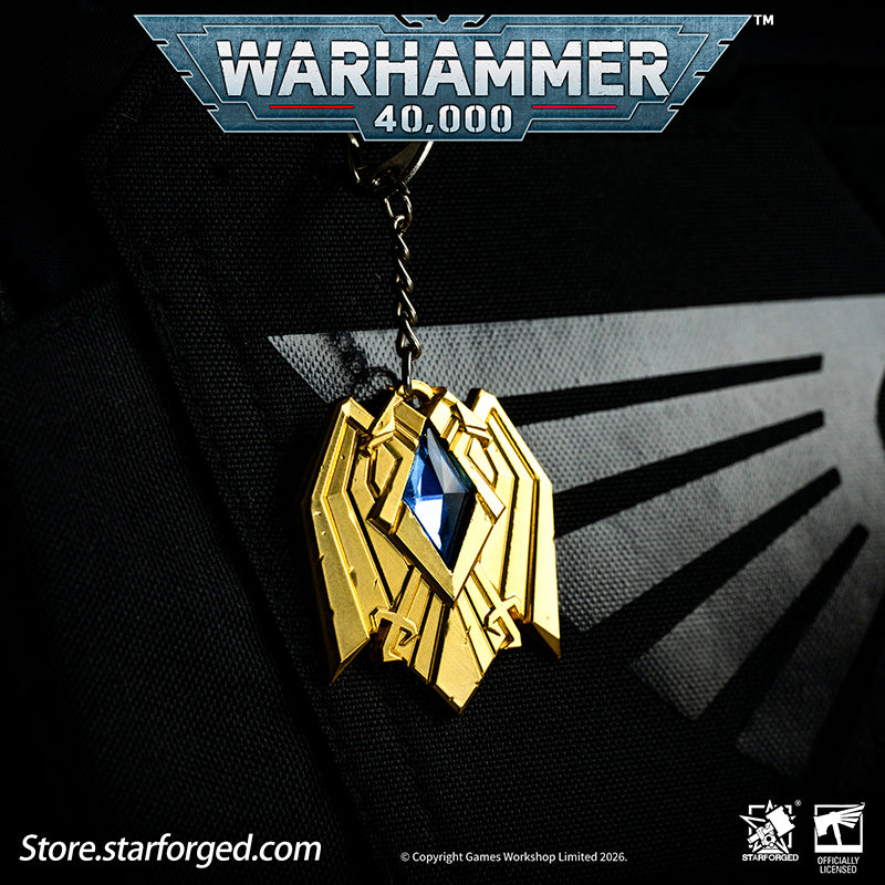 Starforged Warhammer 40K Space Marines Adeptus Custodes Signat Extremis Key Chain Men's Fashion Jewelry As the guardians of the Throne, the Adeptus Custodes decide who may enter the Emperor's throne room, and when. This is their supreme authority on Terra. These guardians are the mightiest warriors of humanity.To the Space Marines, they hold a significance akin to that which the transhuman warriors hold to ordinary Guardsmen—an elite caste so elevated that their raw power and will are utterly insurmountable