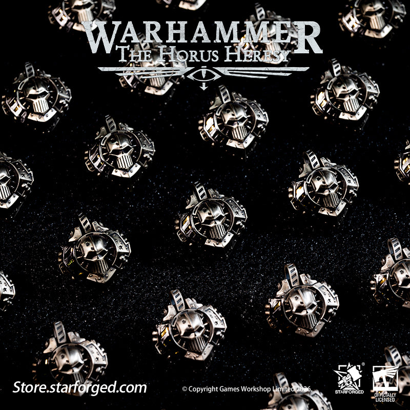 Starforged Warhammer 30K Iron Warriors Heart of Iron Necklace Pendant Warhammer Gifts Fashion Accessories