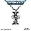 Warhammer 40K Inquisition Seal of the Holy Ordos Silver Pendant by Starforged