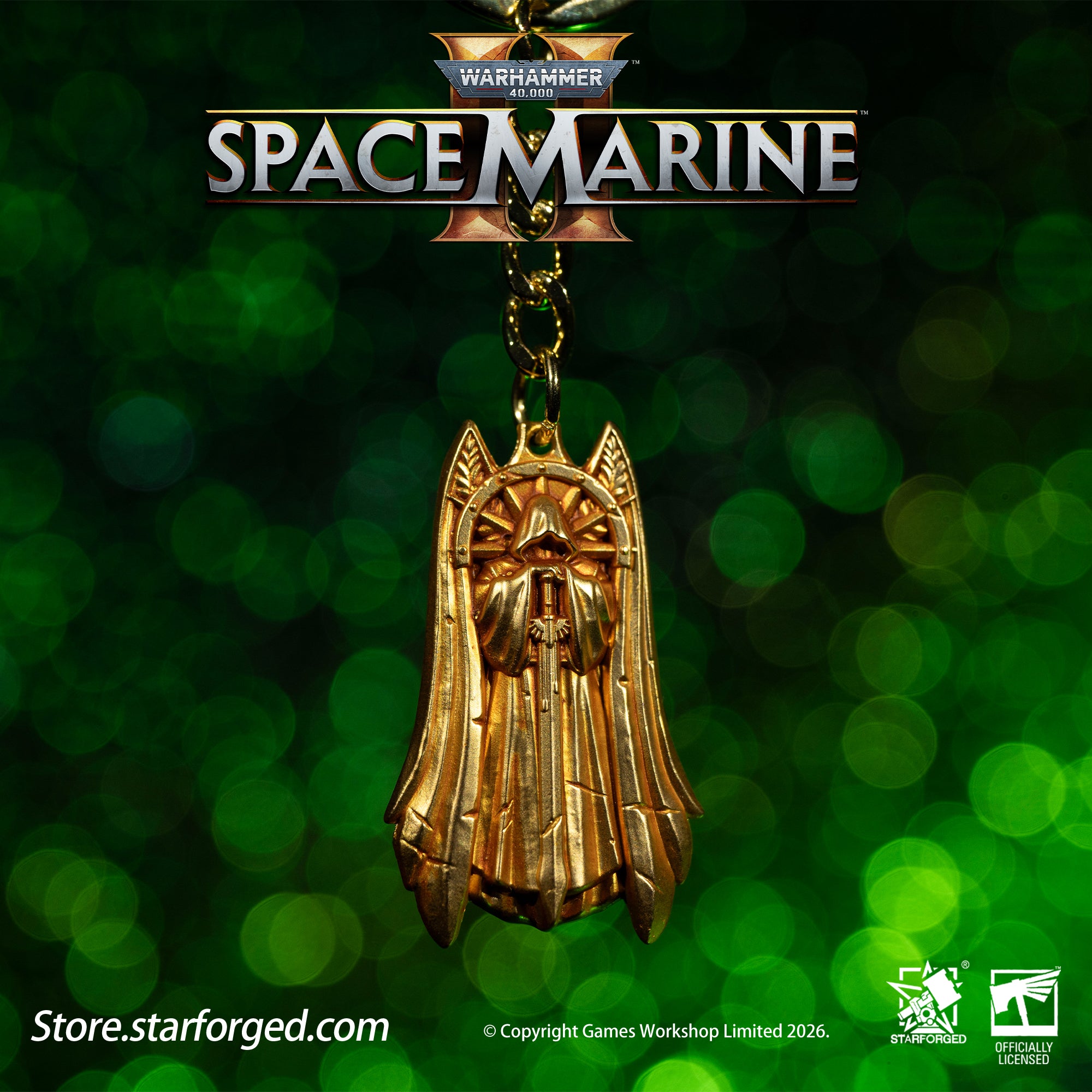 Dark Angels Artificer Chapter Armourial Keychain
