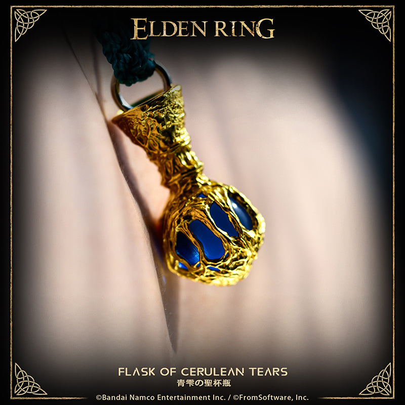 Starforged Flask of Crimson Tears ELDEN RING Men's Necklace Pendant Game Props Boyfriend Gift